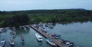 One of the docks at Parang Island (Photo: Kompasiana)