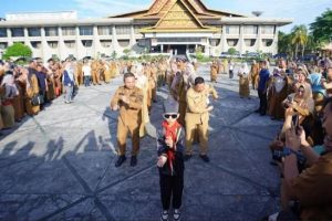Rayyan Arkan Dhika, a young Pacu Jalur dancer from Riau, appointed as Riau’s Tourism Ambassador (Photo: iNews)