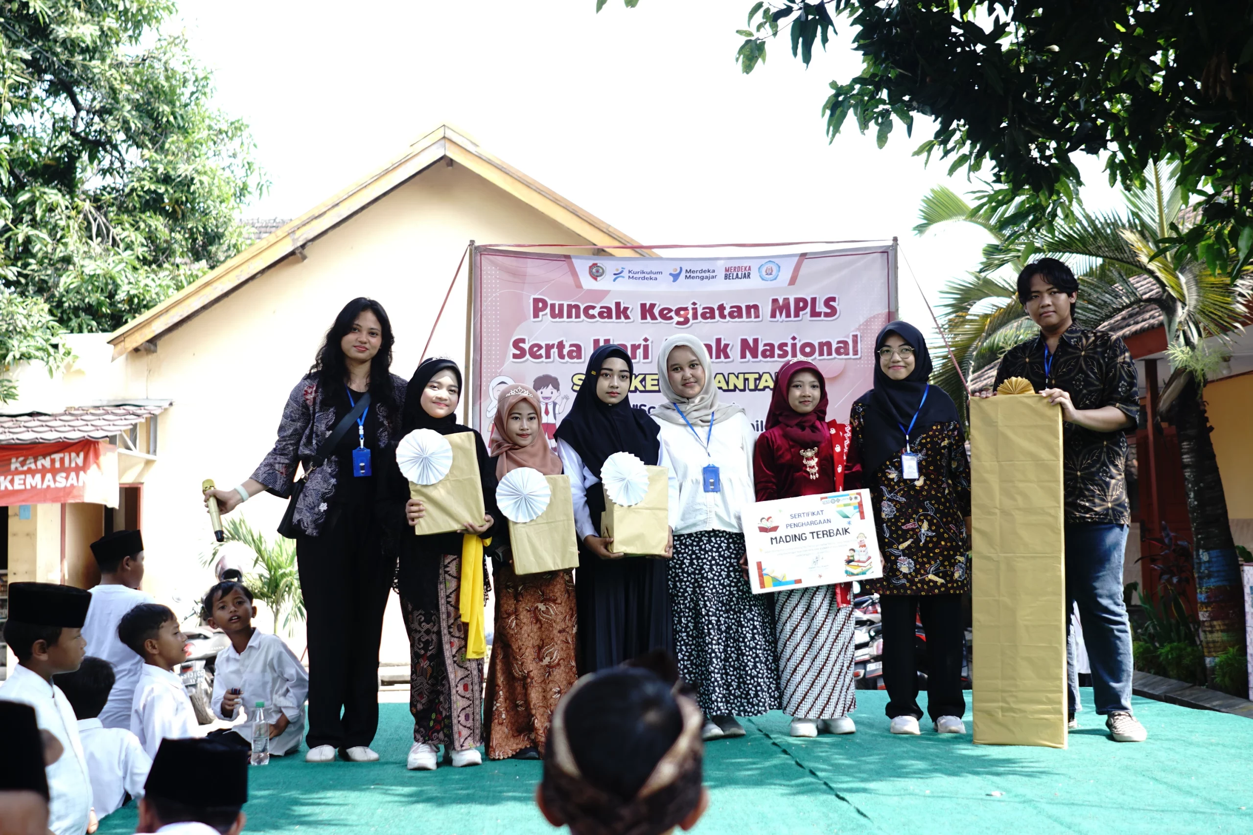 Puncak kegiatan PELITA di SDN Kemasantani, Mojokerto. (Foto: Istimewa).