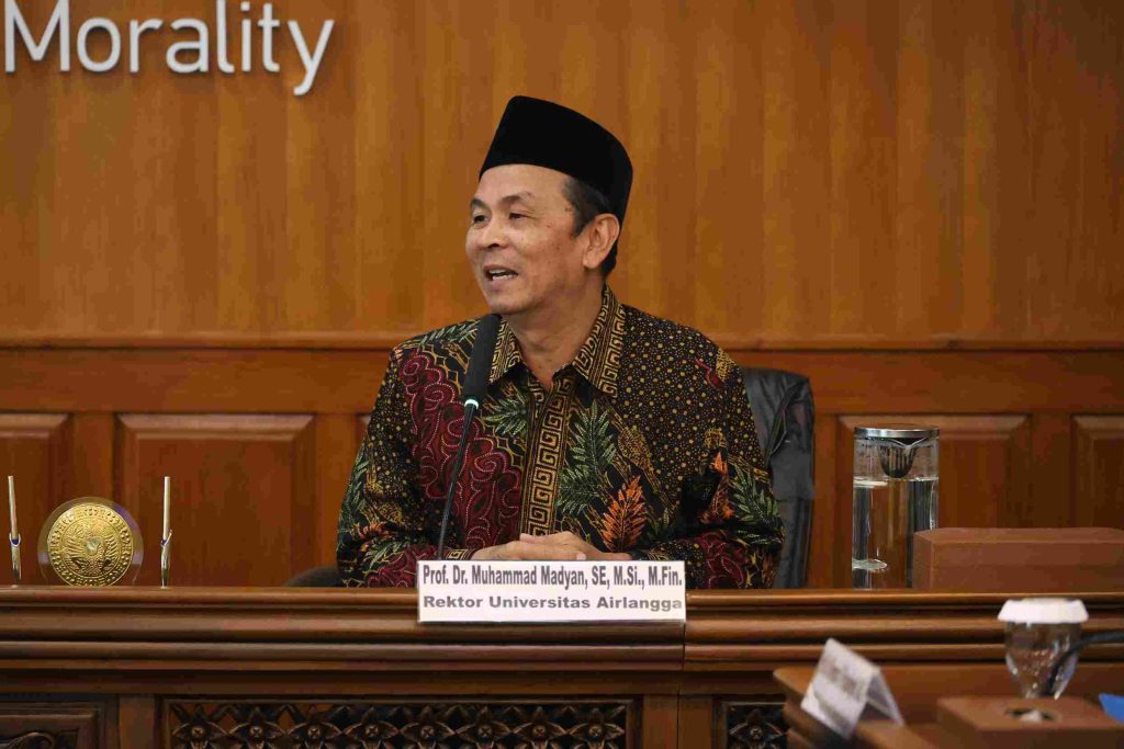 UNAIR Rector Prof Dr Muhammad Madyan SE MSi MFin (Photo: PKIP UNAIR)