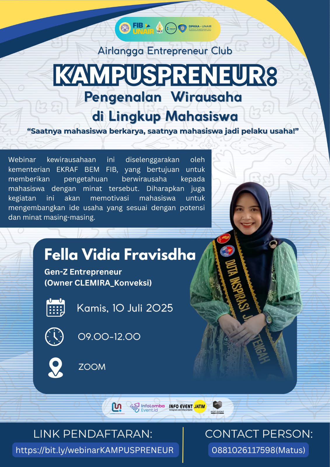 KAMPUSPRENEUR: Pengenalan Wirausaha di Lingkup Mahasiswa