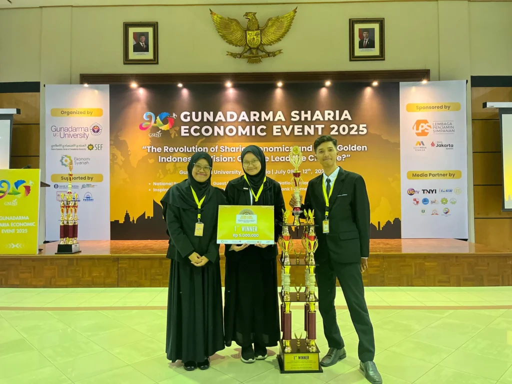 Dokumentasi ADA Tim dalam National Islamic Economic Olympiad GSENT 2025. (Foto: Pribadi)