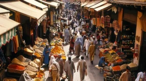 Ilustrasi Pasar Muslim (Sumber : tse2.mm.bing.net)