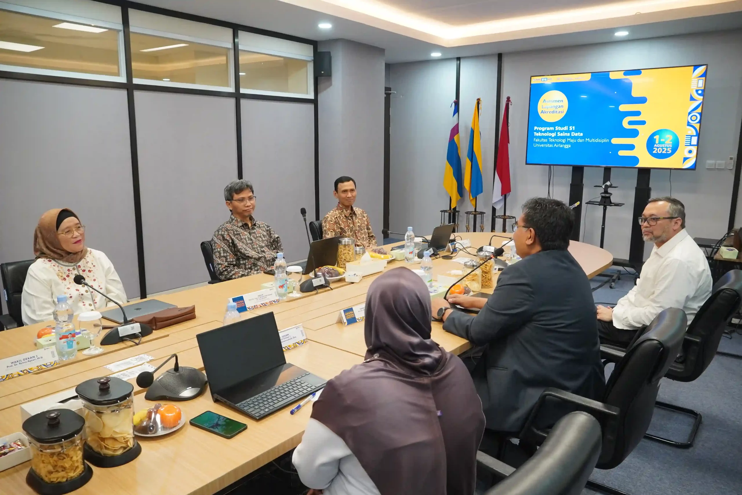 Lembaga Akreditasi Mandiri Informatika dan Komputer (LAM INFOKOM) akhirnya merilis hasil asesmen lapangan untuk dua program studi (prodi) dari Fakultas Teknologi Maju dan Multidisiplin (FTMM) Universitas Airlangga (UNAIR).