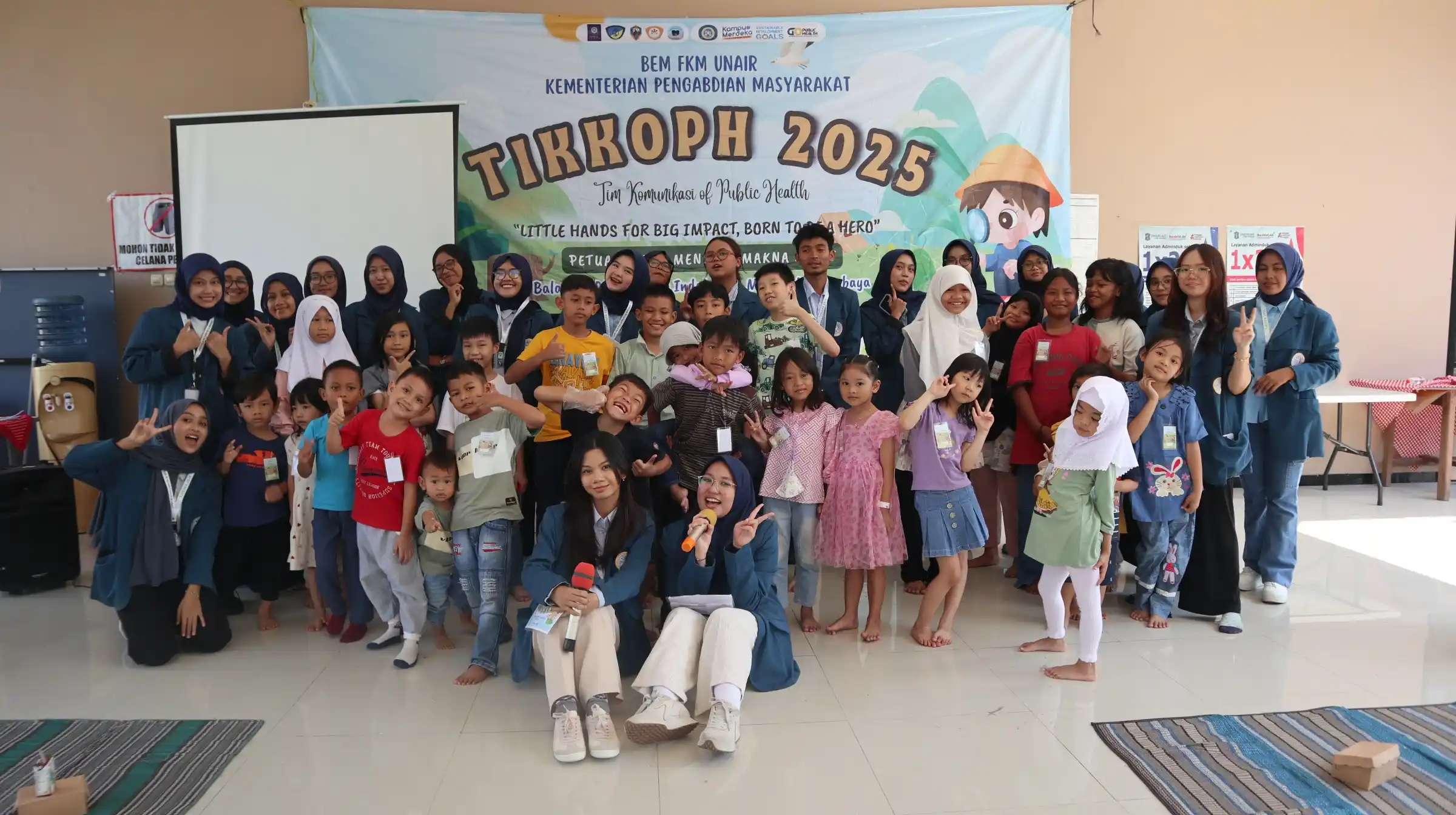 Documentation of TIKKOPH activity by FKM UNAIR Committee