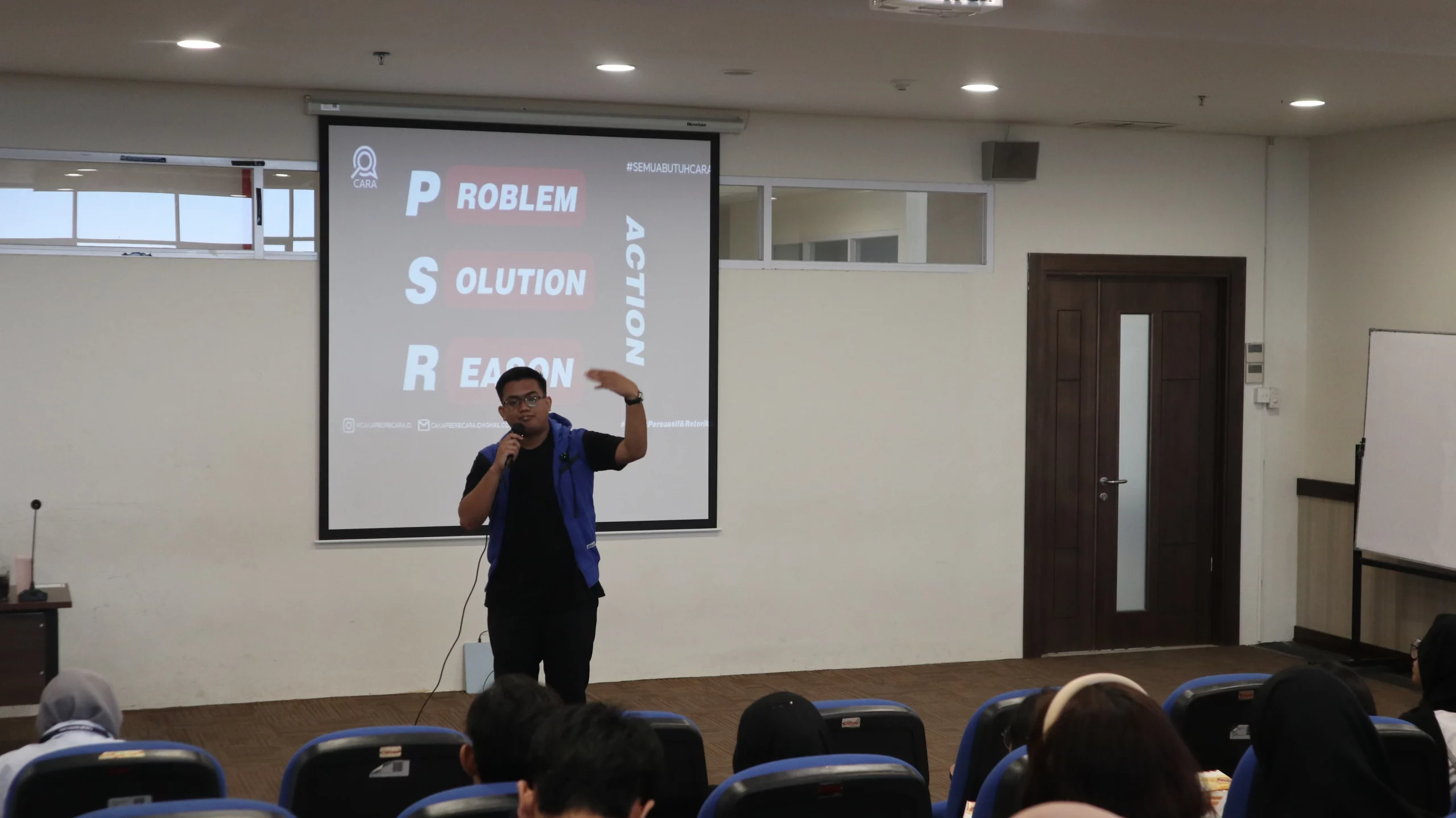 Sesi materi oleh Thor Athari pada Sabtu (16/8/2025) (Foto: Dokumentasi Penyelenggara)