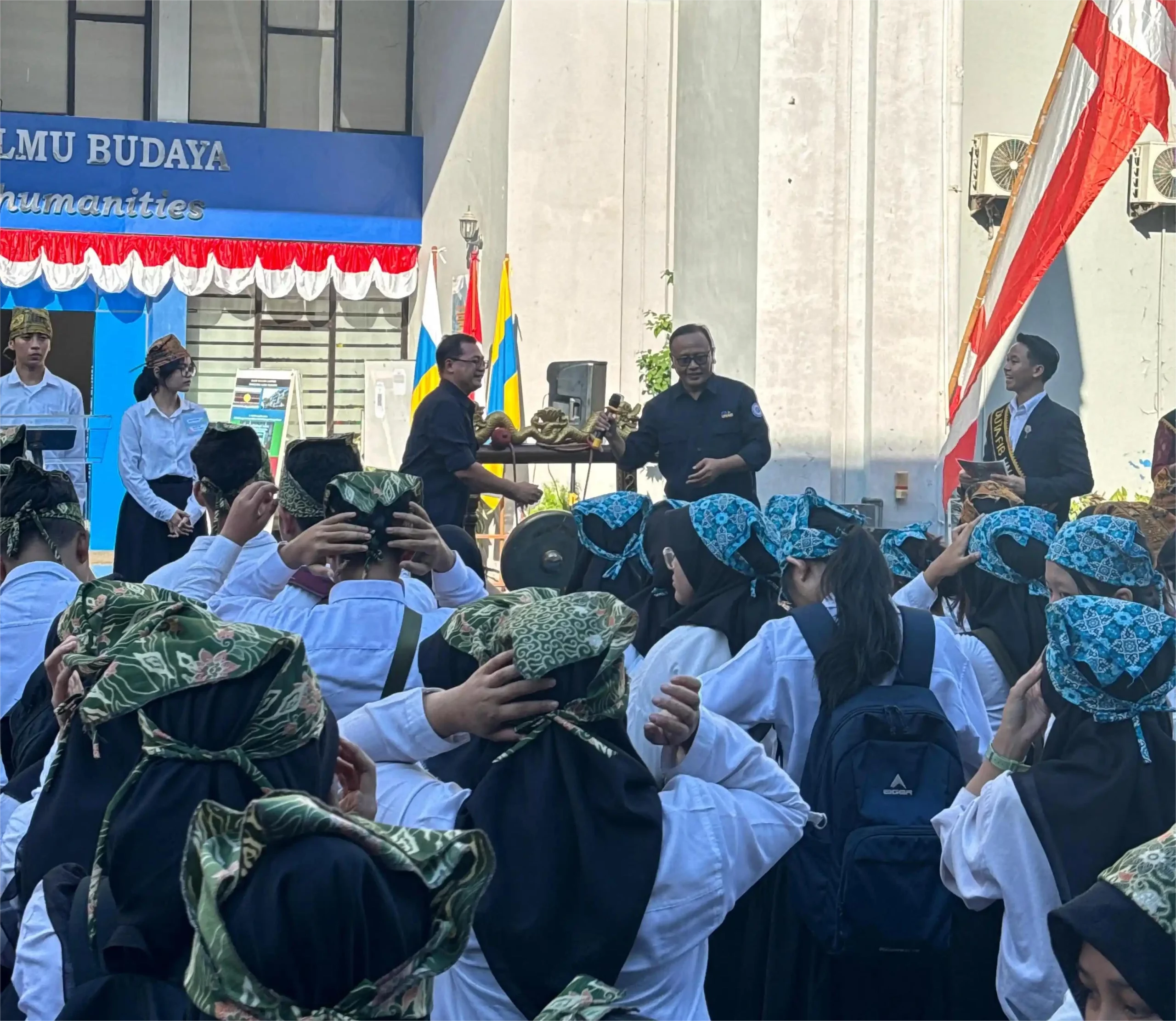 Suasana kegiatan Bradanaya sebagai ajang pengenalan kampus bagi mahasiswa baru (Foto: Istimewa)