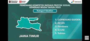 Potret pengumuman pemenang Kompetisi Inovasi proyek Sosial PF Muda Pertamina 2025. (Foto: Istimewa)