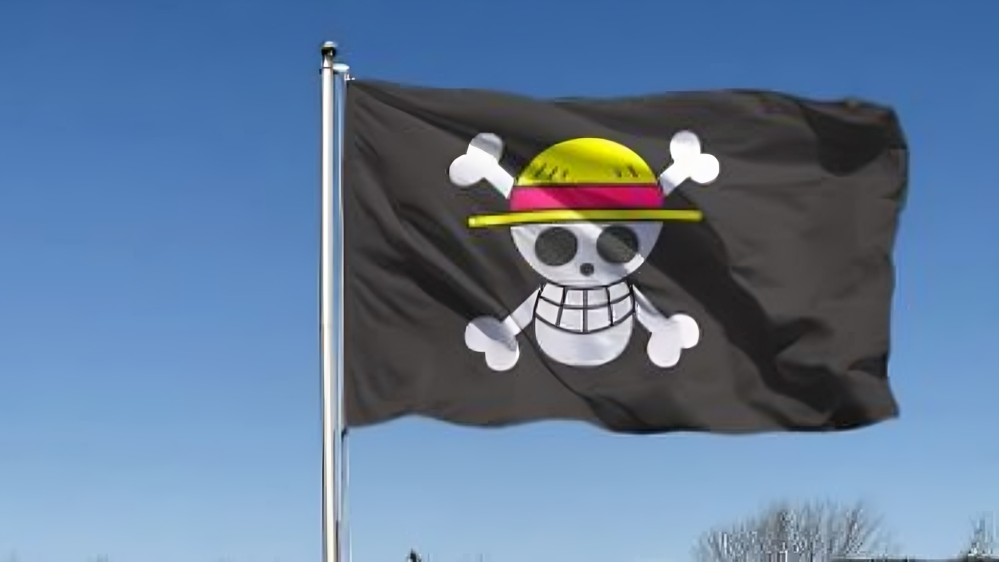 Ilustrasi aksi protes dengan mengibarkan bendera One Piece. (Foto: Voi.id)