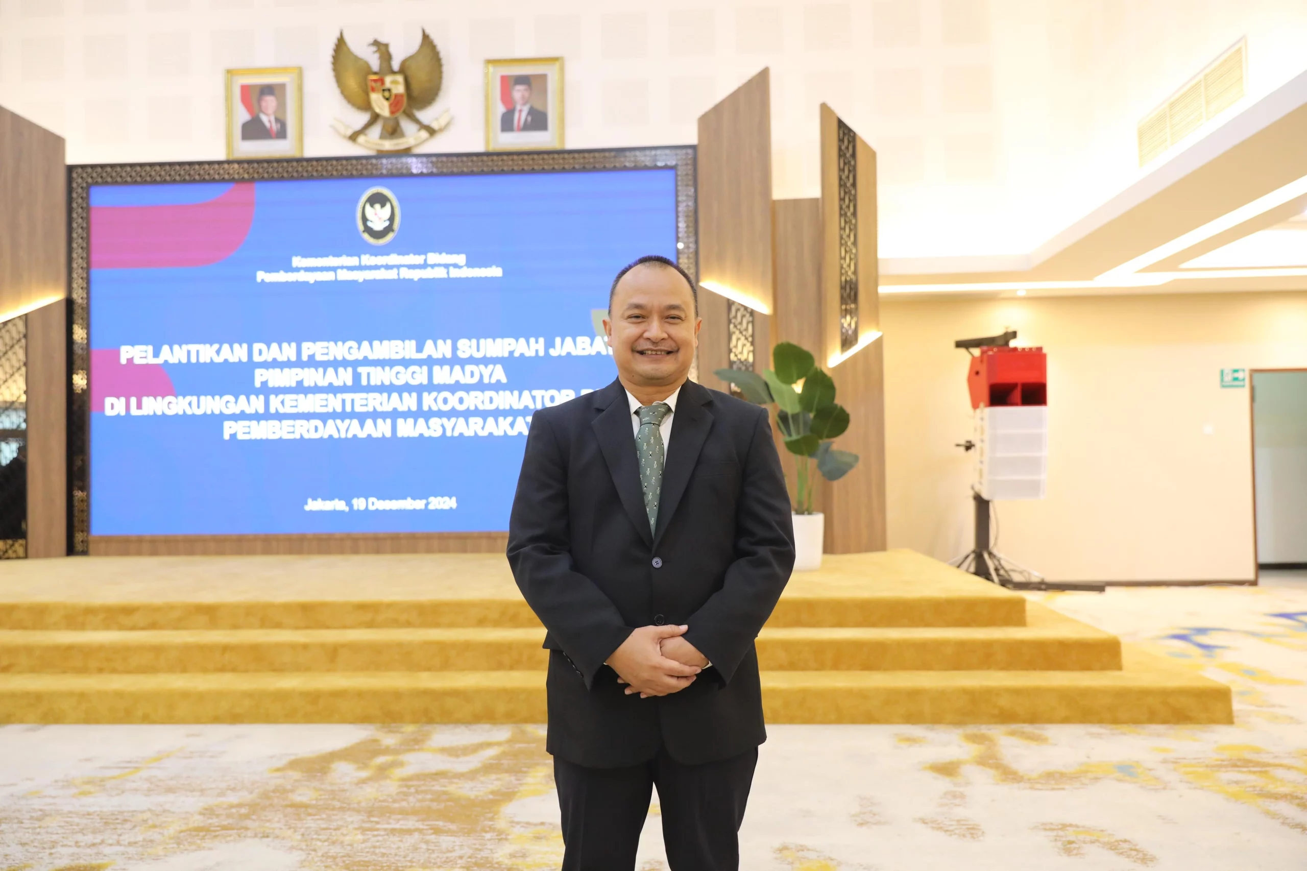 Andie Megantara PhD, yang saat ini dipercaya menjabat sebagai Sekretaris Kementerian Koordinator Bidang Pemberdayaan Masyarakat. (Foto: Istimewa)