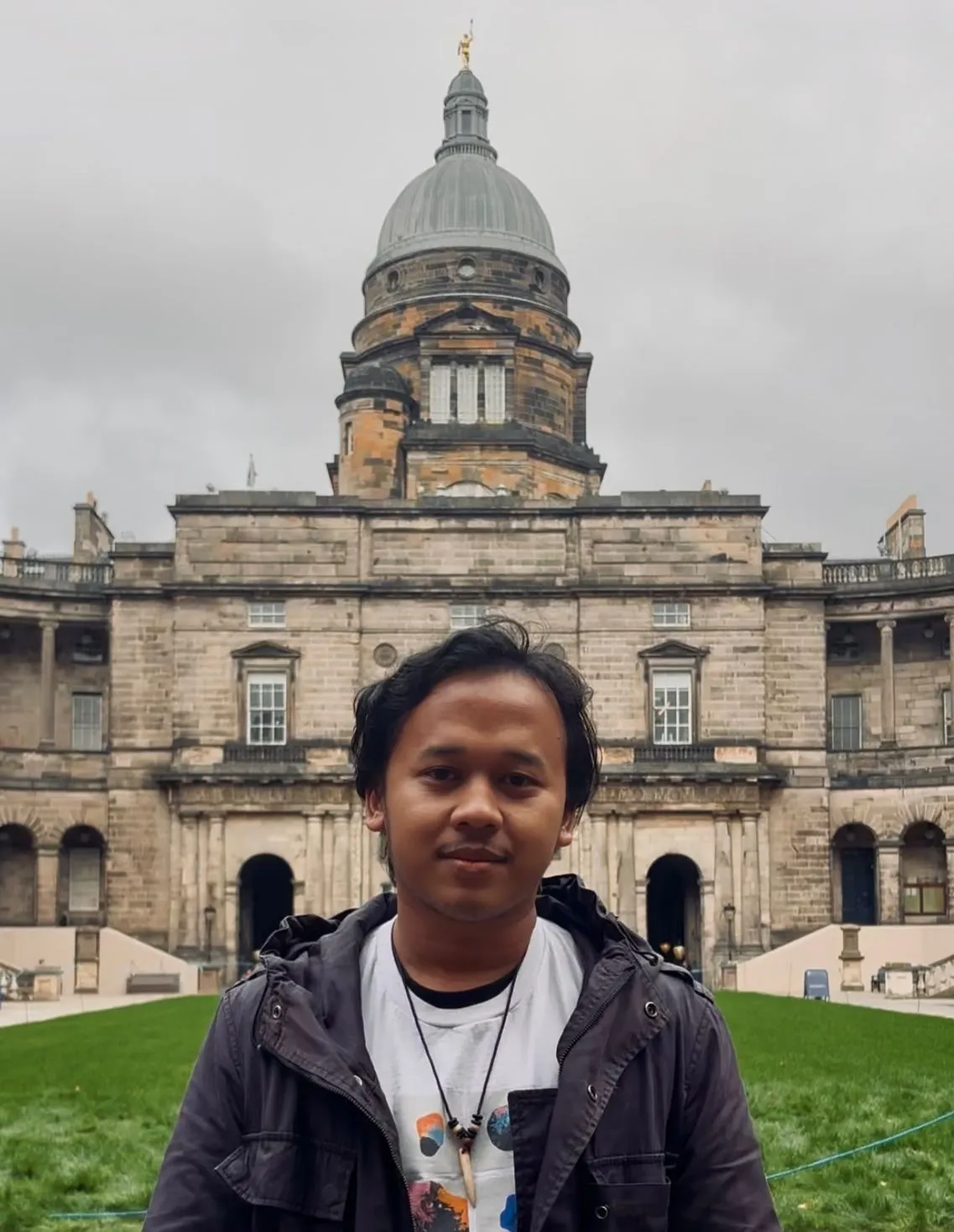 a picture of Rusydan, alumnus FIB UNAIR at University of Edinburgh
