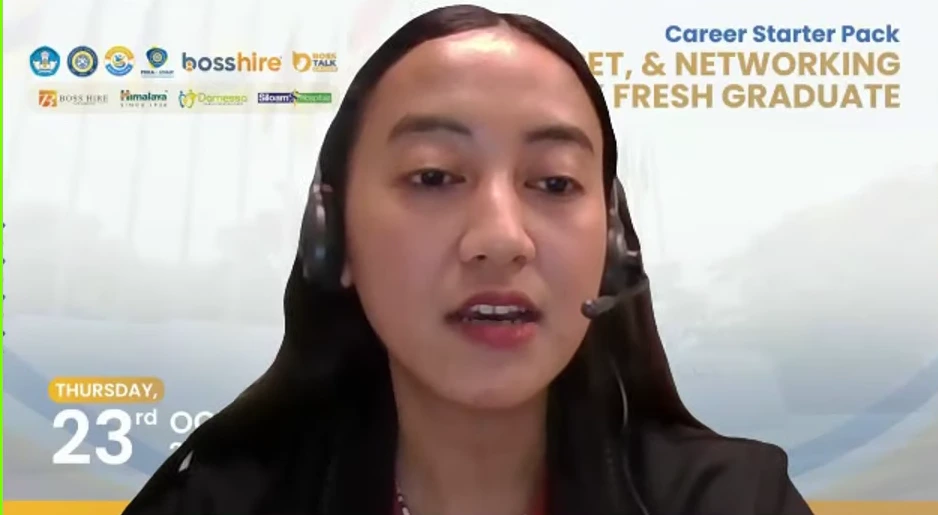 Theresia Avila Citra Ananda shares insights on recruitment preparation and professional career growth. (Photo: Author)