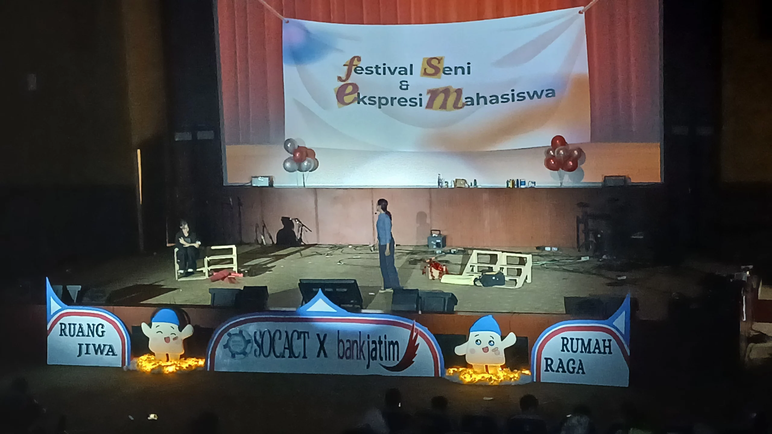 Penampilan Drama Musikal saat acara puncak Social Action. (Foto: Istimewa)