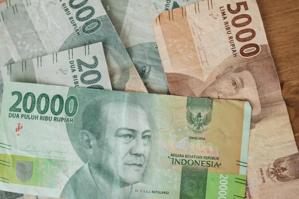 Illustration of Indonesian rupiah banknotes (Source: Pexels)