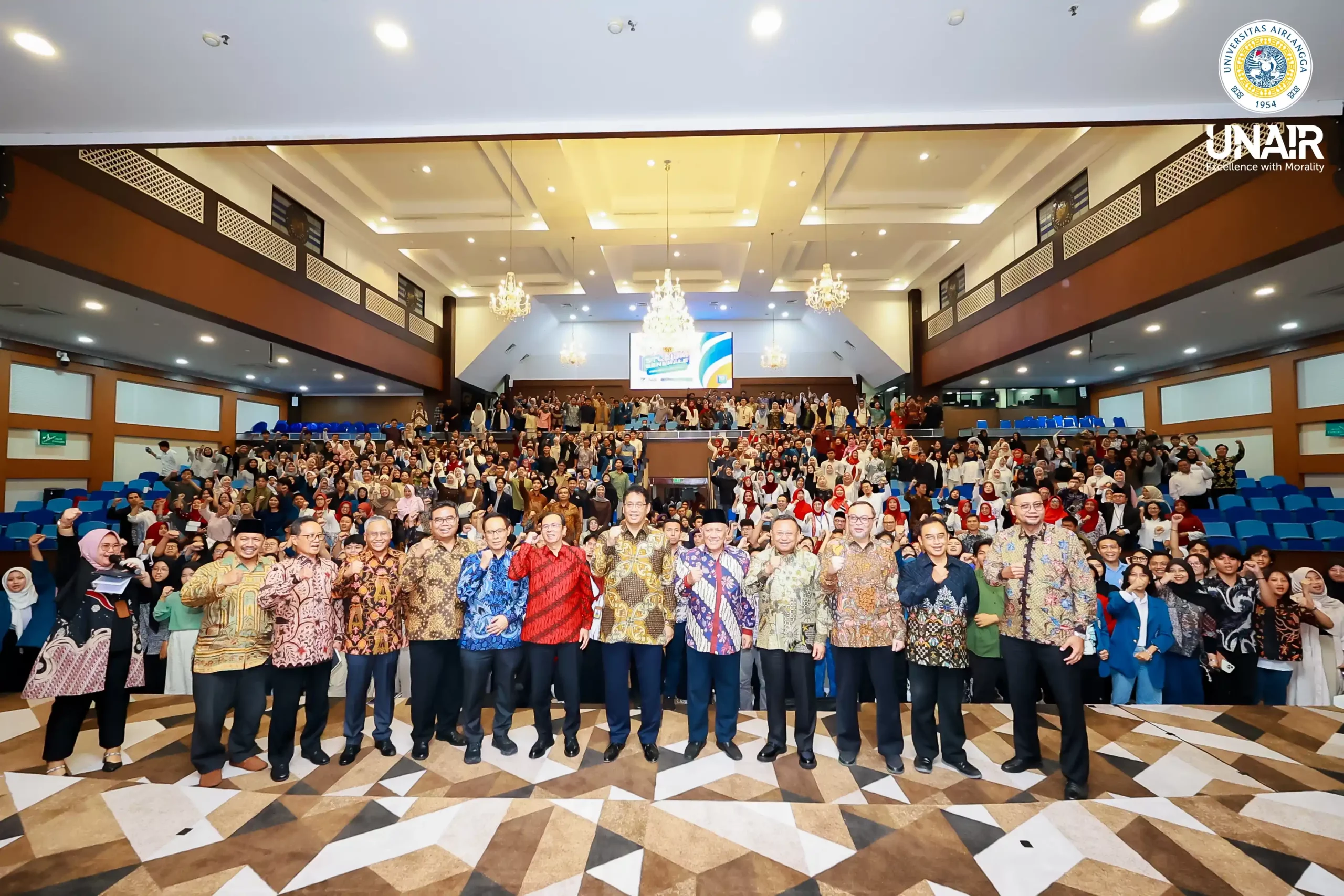 Studium Generale ke-71 UNAIR Bersama Menteri Keuangan