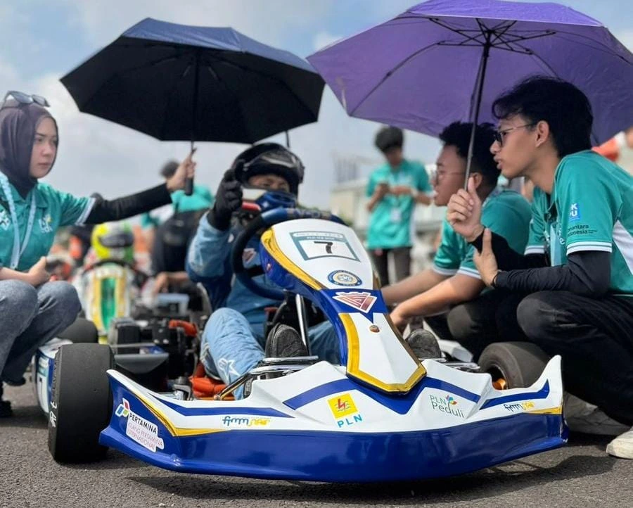 The Electric Gokart engineered by the EV-OS team (Photo: By courtesy)