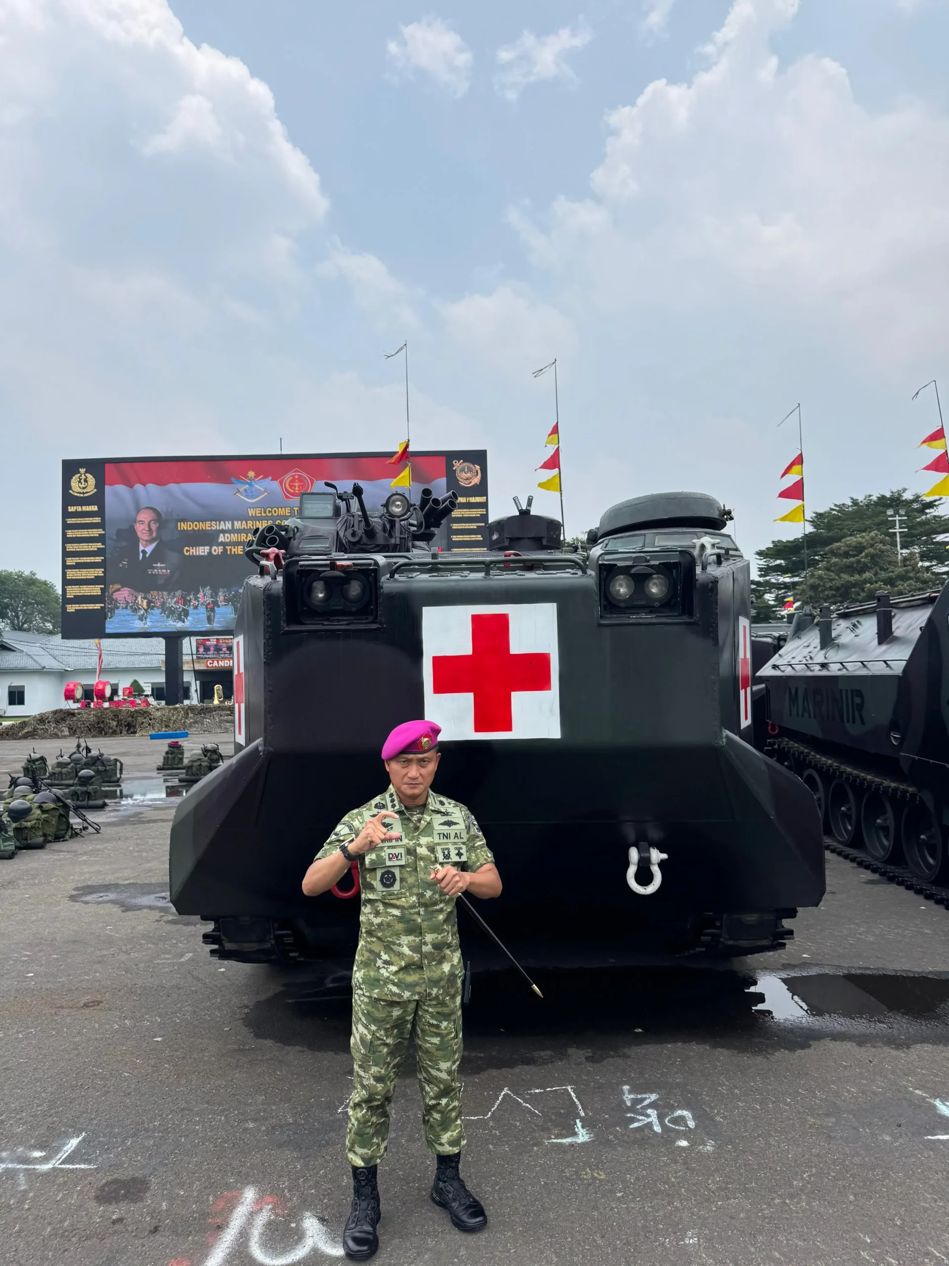 Kolonel Laut drg Muhammad Arifin SpOrt MTrOpsla, yang kini menjabat sebagai Komandan Rumah Sakit Angkatan Laut Marinir Cilandak, Jakarta. (Foto: Istimewa)