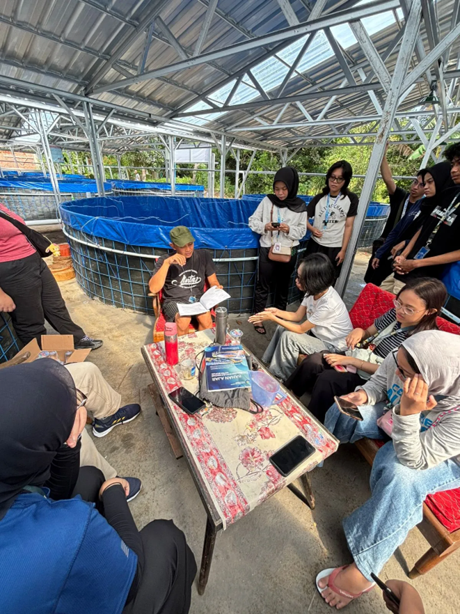 Diskusi Bersama Pengelola Kolam Budidaya Lele