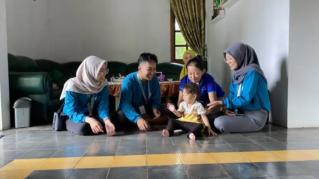 Interaksi bersama ibu dan balita ASEGK