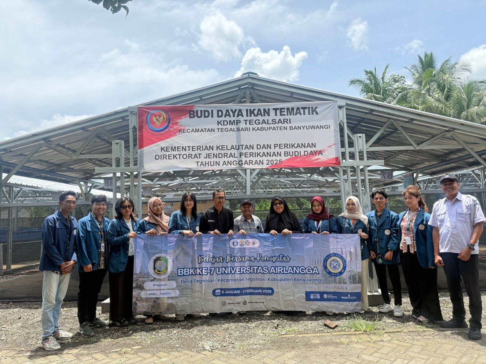 BBK 7 Universitas Airlangga Desa Tegalsari II Berkaloborasi bersama Koperasi Merah Putih Desa Tegalsari, Kecamatan Tegalsari, Banyuwangi