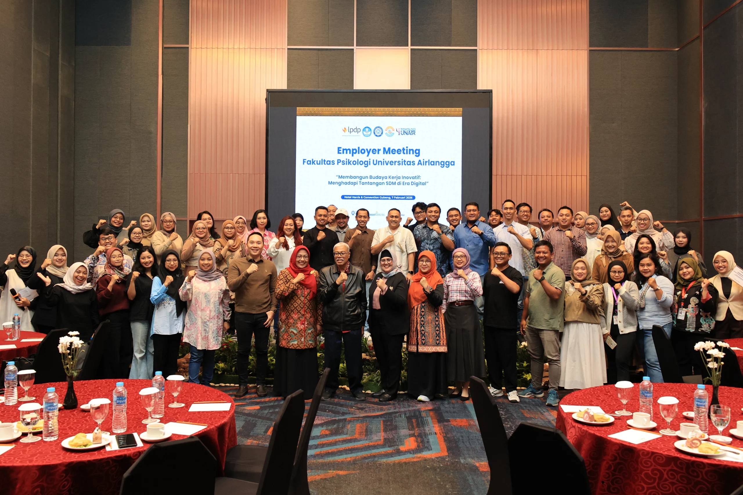 Para alumni hadiri acara employer gathering dalam rangka Dies Natalis Pendidikan Psikologi ke-43 (Foto: HUMAS Fakultas Psikologi UNAIR).
