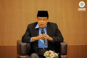 KH Said Aqil Siradj saat mengisi kajian di UNAIR, Kamis (27/2/2026)