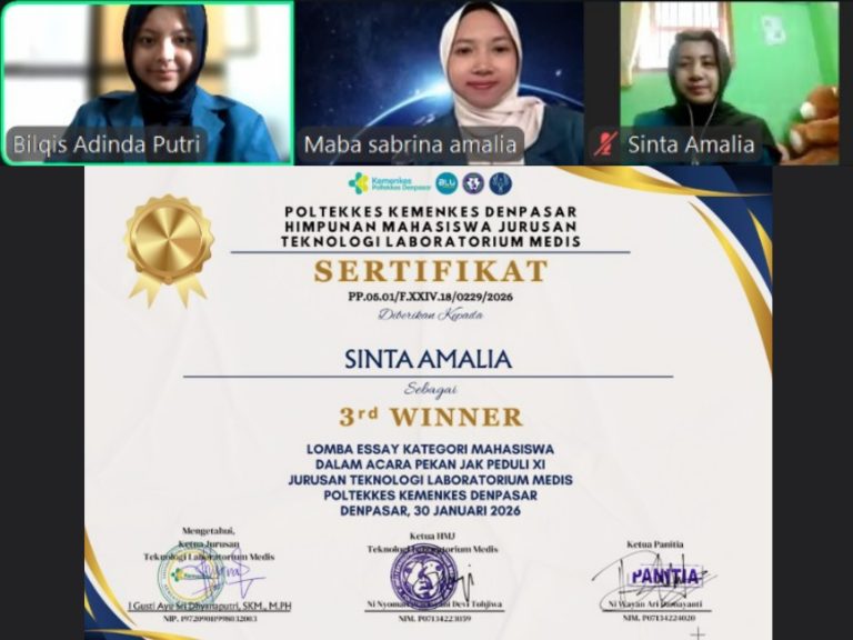 Tim Solar-Rad pada saat sesi awarding pada Jumat (30/1/2026). (Foto: Istimewa)