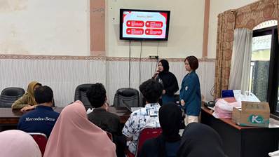 BBK 7 Ngipik-Gresik melaksanakan sosialisasi dan edukasi bersama pengurus rosella Kelurahan Ngipik