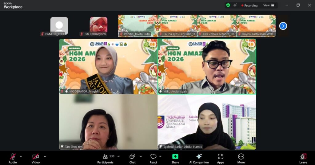 AMAZI 2026 meluncurkan inisiatif program edukasi bertajuk “Optimalisasi Program Makanan Bergizi Gratis Berbasis Pangan Lokal Menuju Generasi Emas 2045”