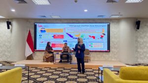 Speaker explains Bullion Bank concept during session (Photo: Courtesy of Amelia Farah Putri Iswara)