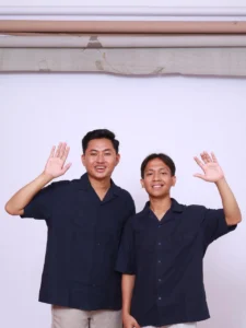 Aji Febriandi (kanan) dan Pilemon Barimbing selaku Presiden serta Wakil Presiden (kiri) BEM FST 2026. (Foto: Istimewa)