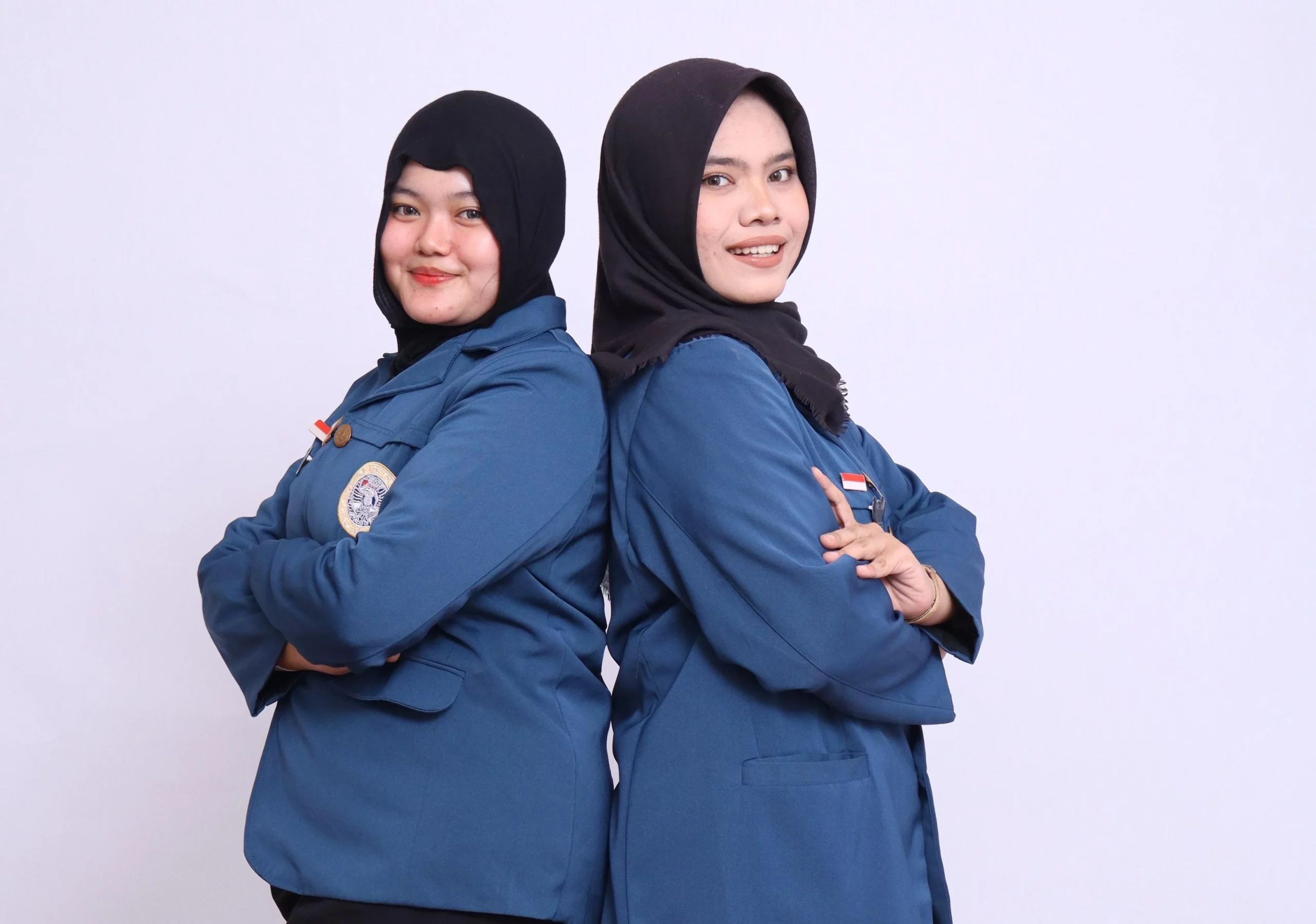 Zahra Nadia Putri Sugiarto bersama Rohimatuq Salvia Qusna sebagai Presiden dan Wakil Presiden BEM FKp Periode 2026 (Foto: Istimewa)