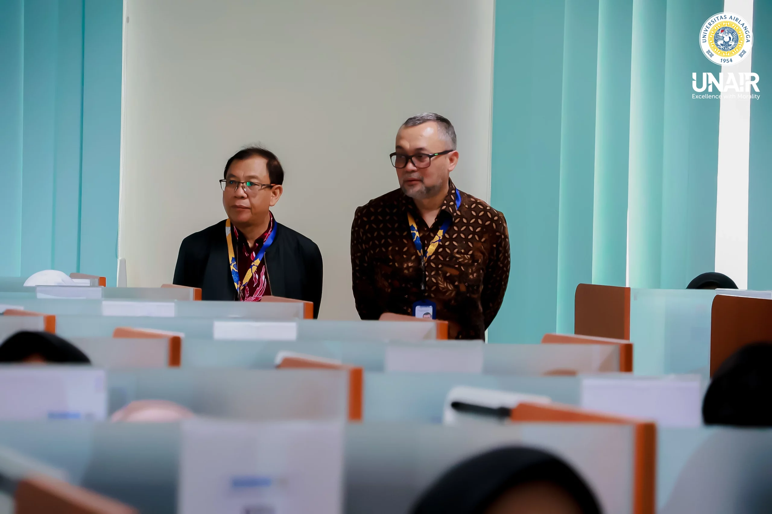 Sesi Pagi UTBK-SNBT Universitas Airlangga di Fakultas Kesehatan Masyarakat, Selasa (21/4/2026). (Foto: Wawan)