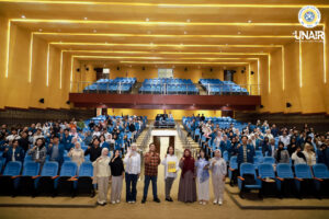 Bootcamp Ke-3 Airlangga Young Entrepreneur (AYE) di Auditorium Ternate, Gedung ASEEC Tower, Kampus Dharmawangsa-B, Surabaya, Sabtu (23/5/2026). (Foto: Debora)