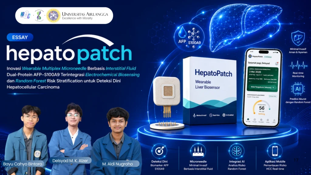 The HepatoPatch team won First Place at the National Biotechnology Essay Competition 2026 on Saturday (May 23, 2026).