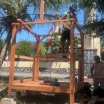 UNAIR Patriot Expedition Team builds emergency response monitoring posts in Udapi Hilir, Manokwari