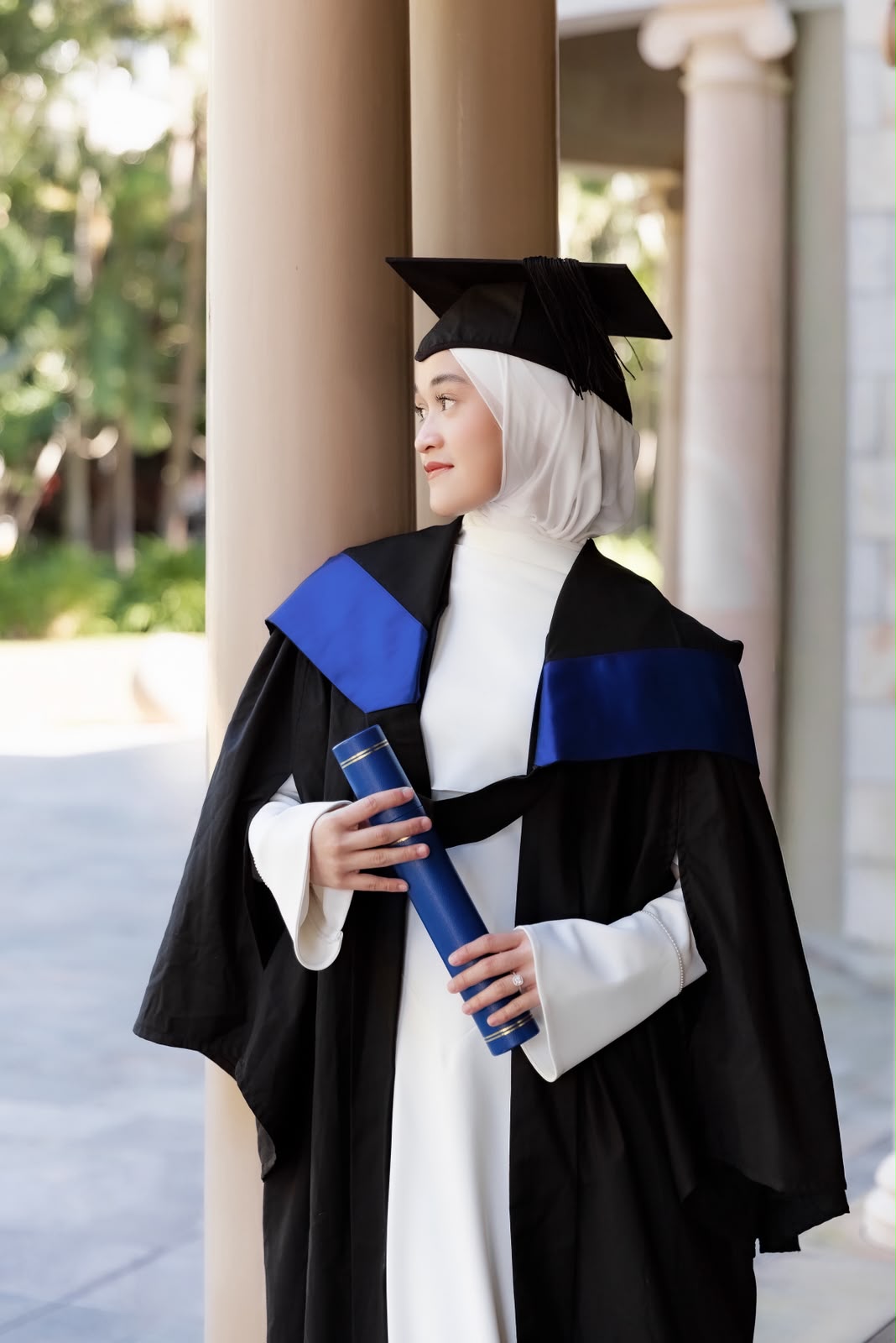 Saraf Affifah Rizky, alumni Fakultas Psikologi Universitas Airlangga (Foto: dok. pribadi)