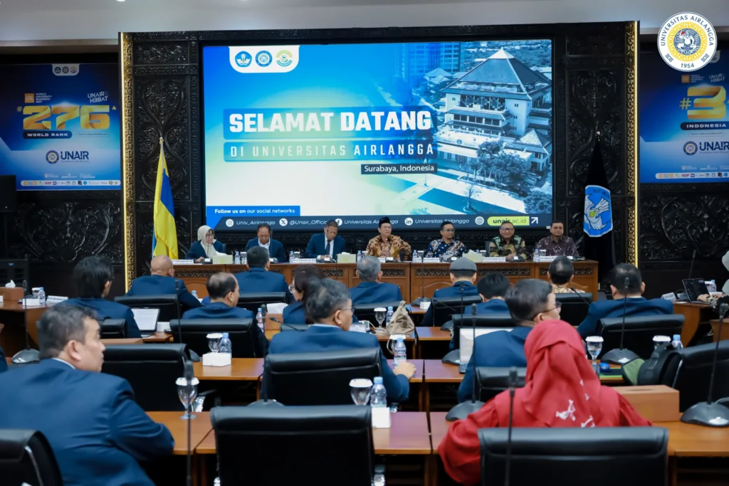 UNAIR Terima Kunjungan Benchmarking Undip, Bahas Pengelolaan Anggaran hingga Strategi Riset dan Publikasi