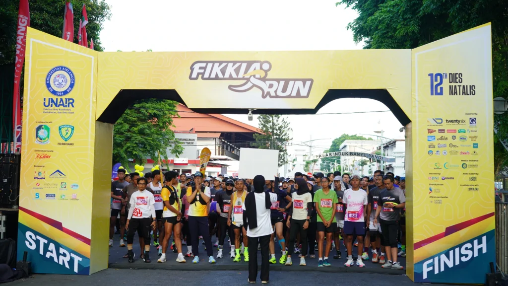 FIKKIA Run 2026 Meriahkan Dies Natalis ke-12 FIKKIA UNAIR di Banyuwangi