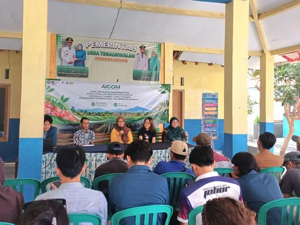 AICOM: Digitalisasi Pengetahuan Lokal Petani Bawang Tegalsiwalan melalui Kolaborasi Empat Negara