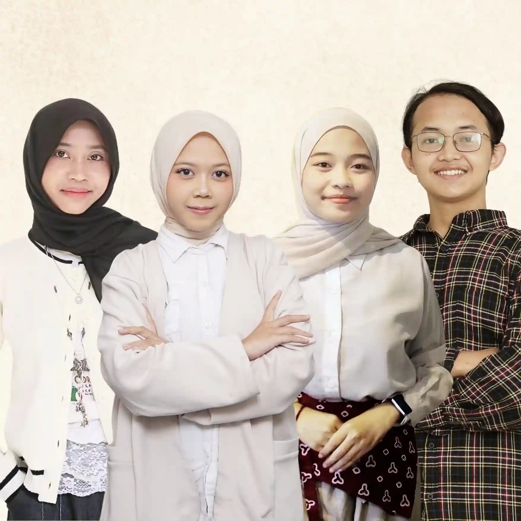 Anggota Tim Tam Production salah satu tim UNAIR yang lolos Lomba Inovasi Digital Mahasiswa (LIDM) 2026 kategori Video Digital Pendidikan (VDP) (foto: Tim Tam Production)
