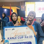Tim UNAIR Raih Juara Ketiga Lomba Kanji Cup Level Menengah 