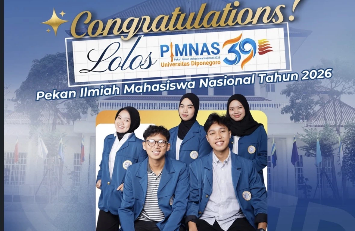 Tim Thymoeugennano berhasil lolos ke Pekan Ilmiah Mahasiswa Nasional (PIMNAS) melalui inovasi Nano-Film Forming Spray untuk penanganan luka terinfeksi MRSA. (Dok. Ditmawa Universitas Airlangga)