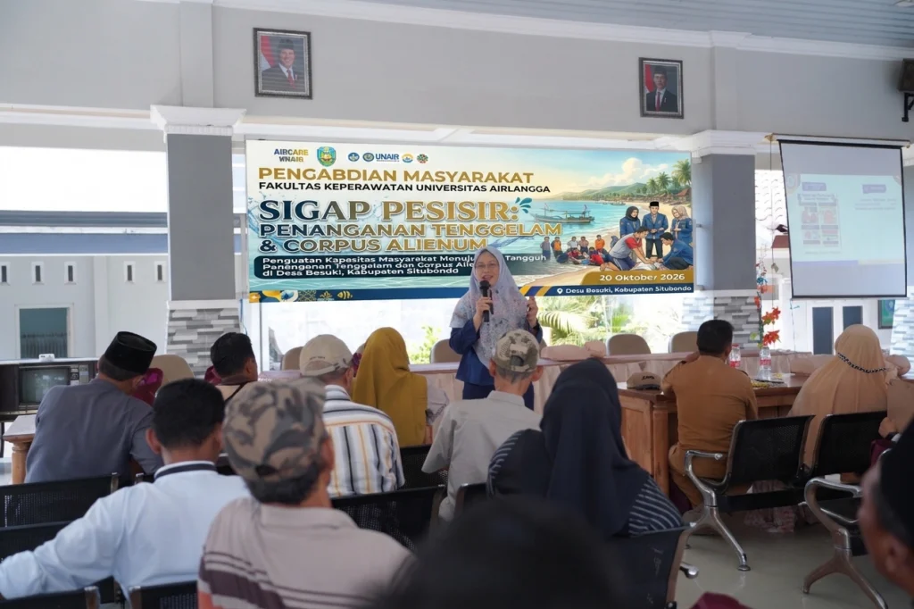 Inisiasi SIGAP PESISIR, Dosen FKp Tingkatkan Kesiapsiagaan Masyarakat di Situbondo