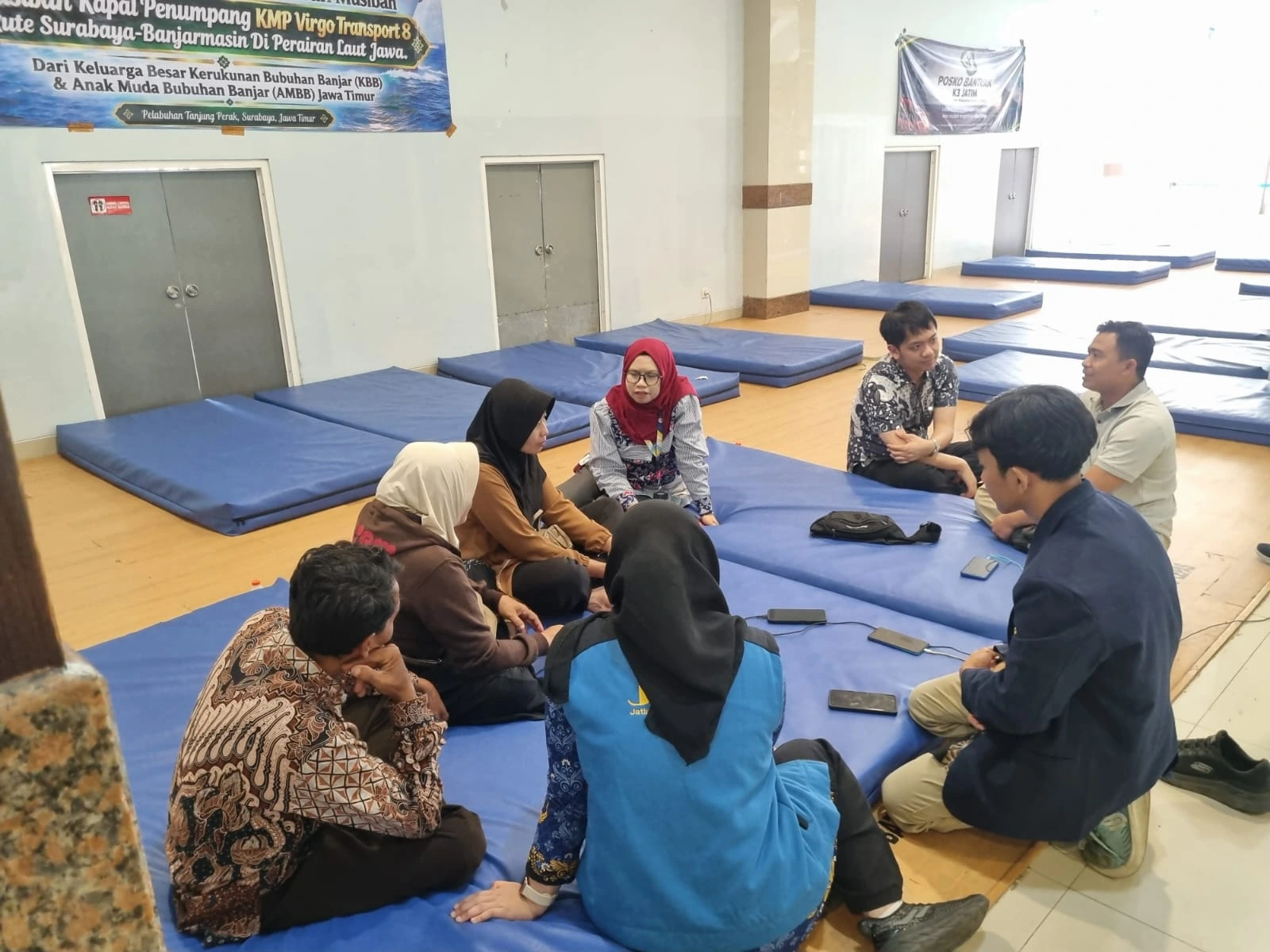 GARKA UNAIR Dampingi Pemulihan Psikologis Keluarga Korban Kapal Virgo