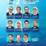 Satu Dekade Garap Riset Berdampak, 11 Peneliti UNAIR Masuk Jajaran Top 2% Ilmuwan Dunia