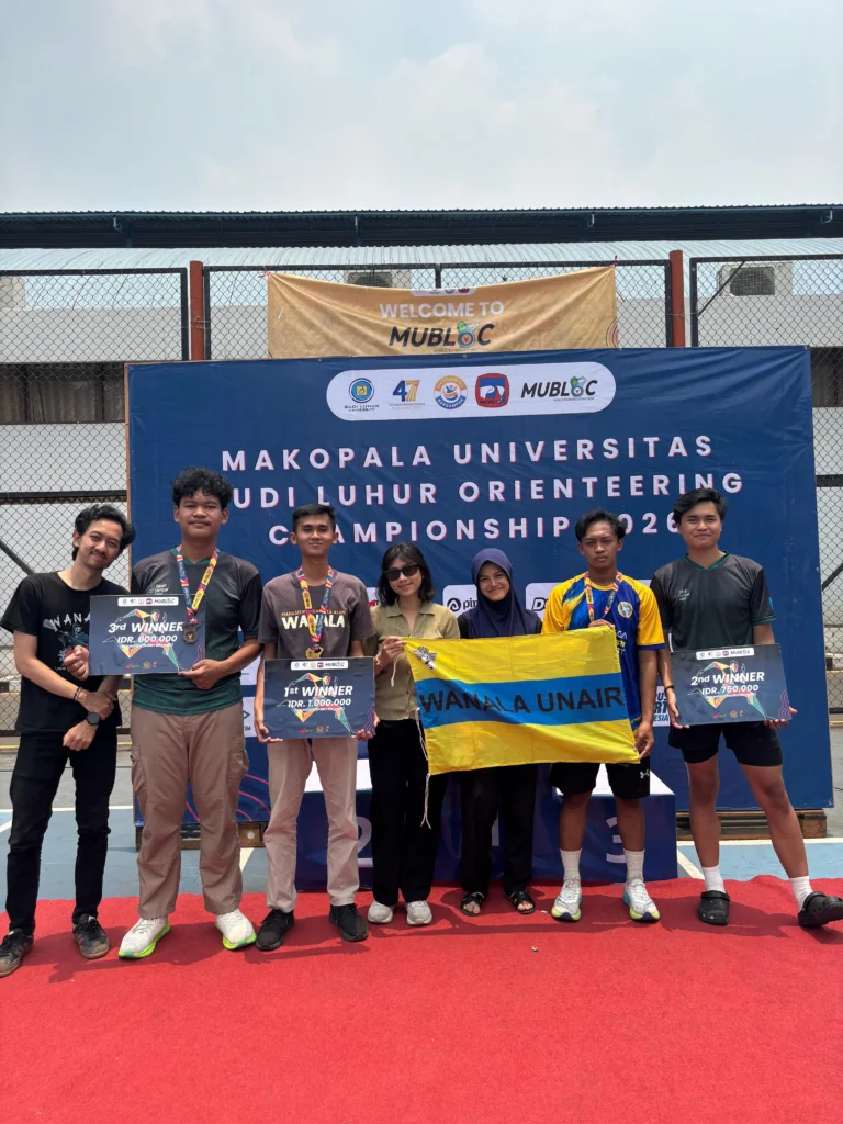 WANALA UNAIR Sabet Kejuaraan Orienteering Internasional MUBLOC