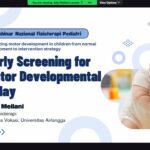 Webinar Fisioterapi Vokasi UNAIR Bahas Deteksi Dini Motorik Anak